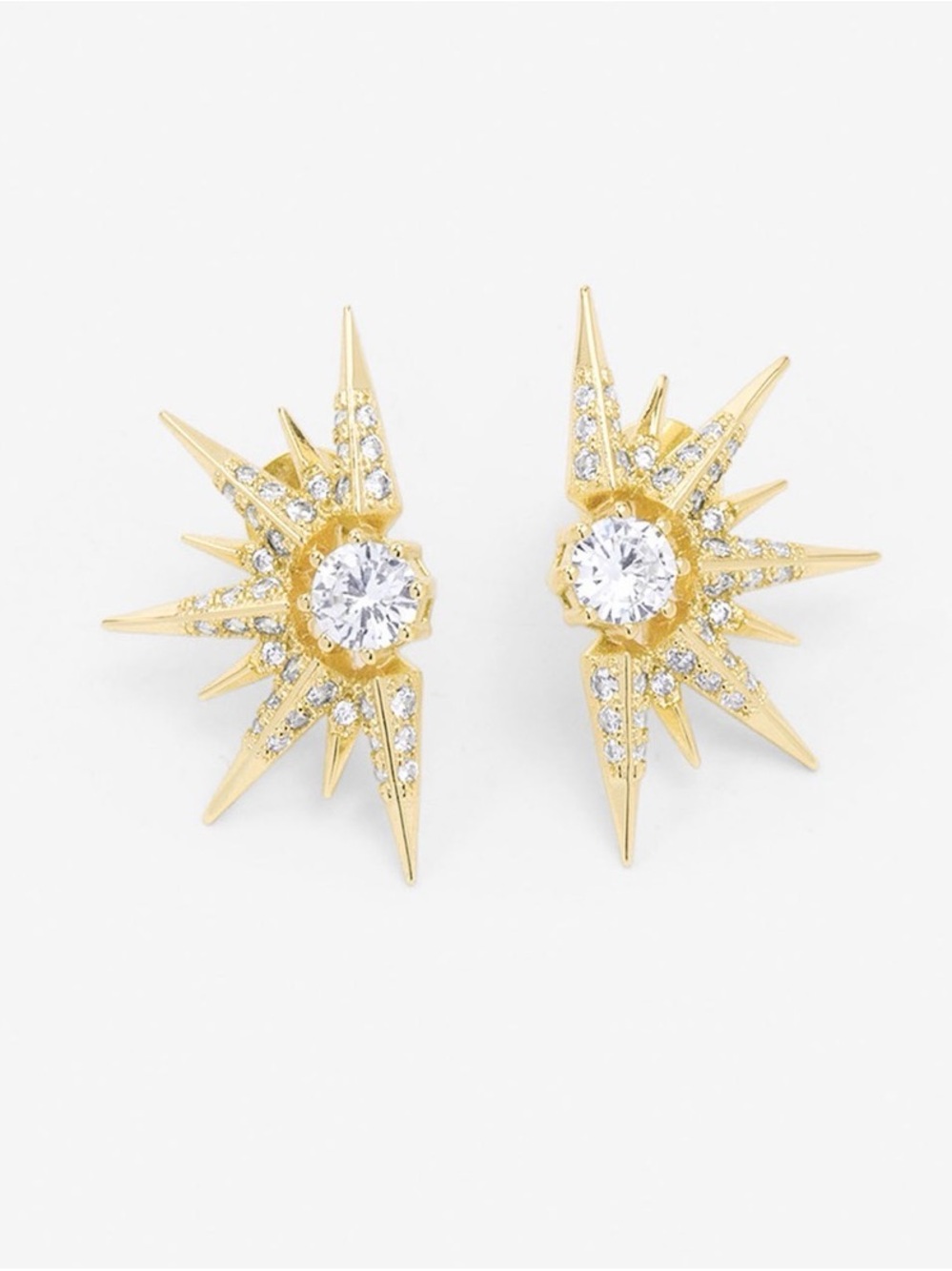Melinda Maria Gabriella Sunburst Stud Earrings